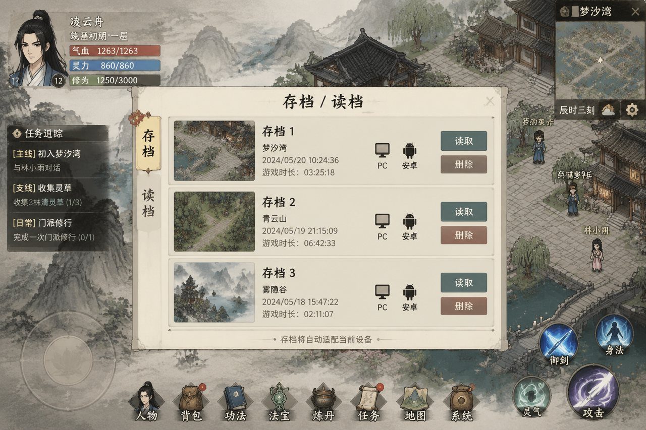 谪仙索欢录 剧情探索 实机截图 3