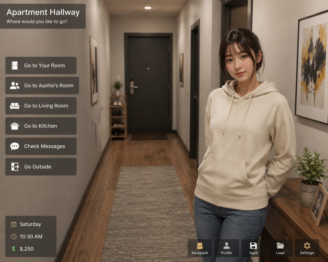 我的可爱表姐 操作界面 画面 3